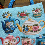 花茶器ブルートートバッグ
